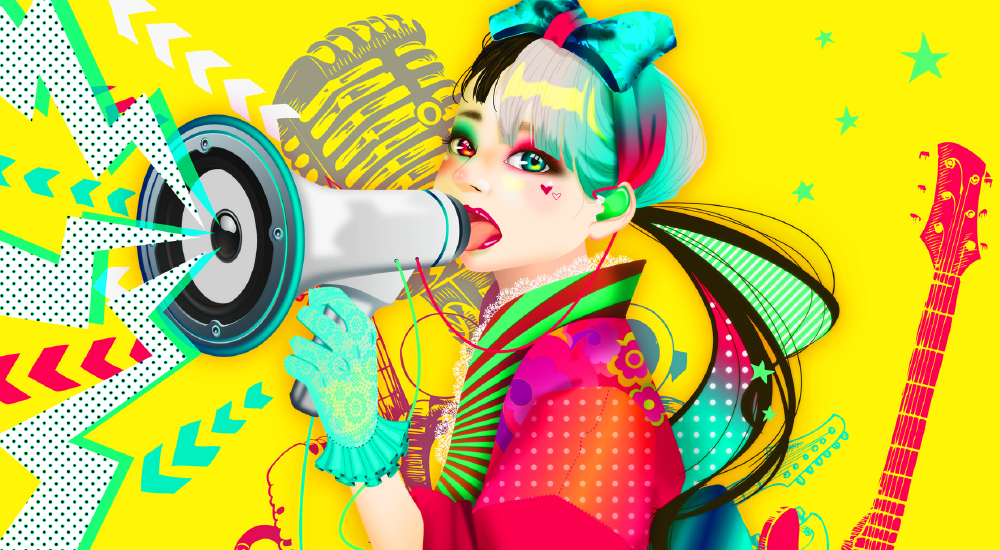 Marimba（まりんば）のイラスト